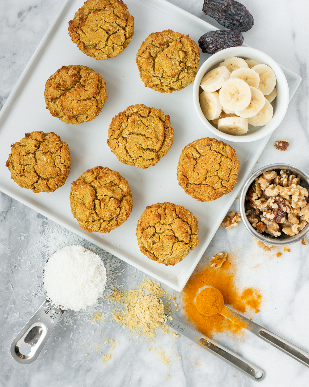 banana-walnut-turmeric-coconut-muffins-vegan-breakfast-muffin-healthy-dessert-turmeric-recipes-2