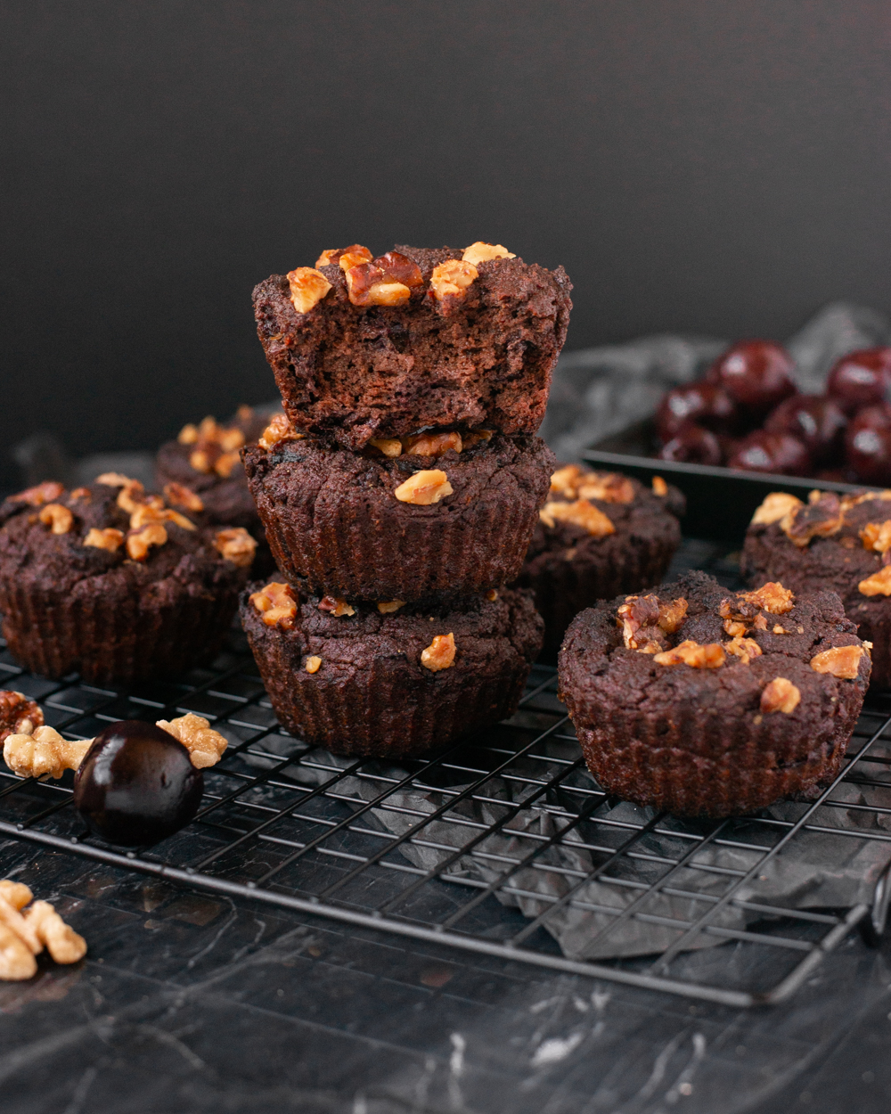 chocolate-cherry-walnut-muffins-vegan-dessert-vegan-breakfast-recipes-chocolate-muffins