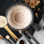 vanilla-chai-vegan-ice-cream-truvani-protein-powder-recipe-ninja-creami-healthy-fruit-sweetened