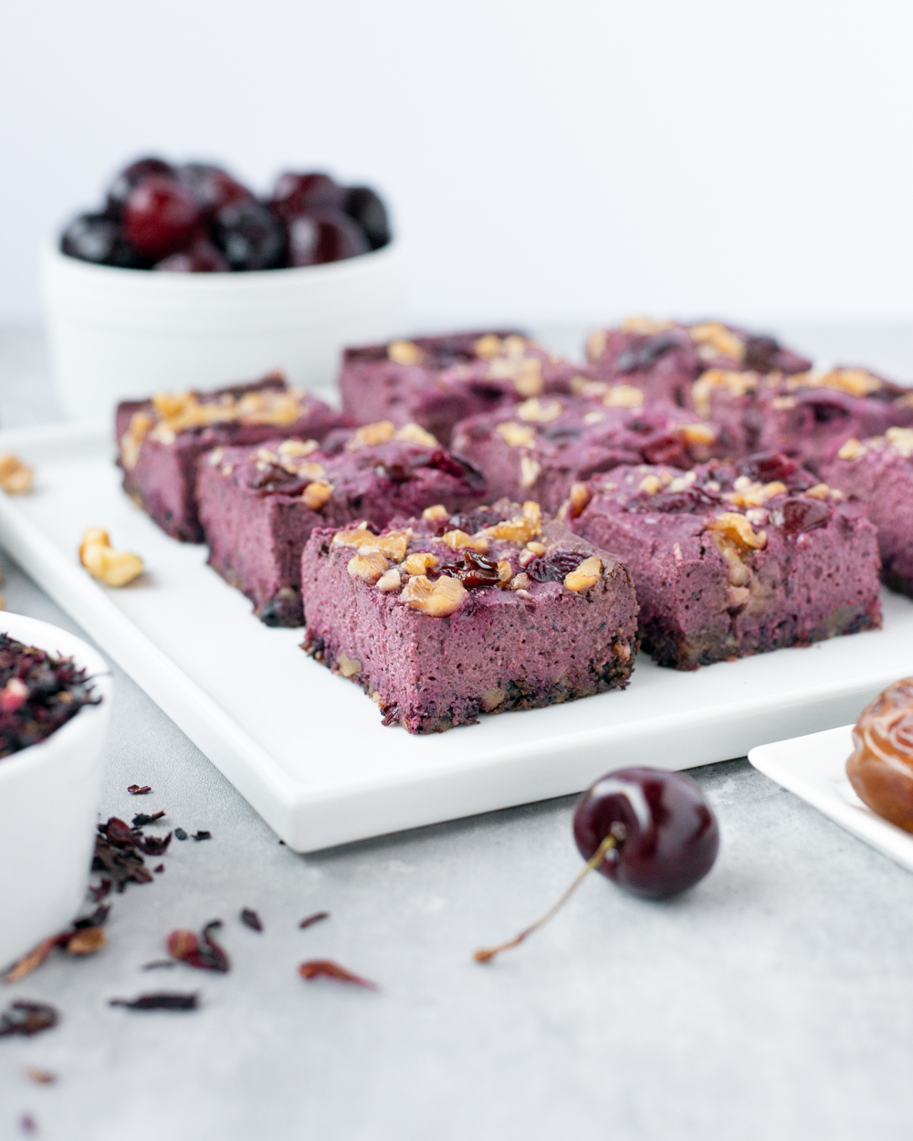 hibiscus-cherry-walnut-pie-bars-heathery-dessert-pink-pie-purple-foods-pretty-sweets-no-sugar-paleo